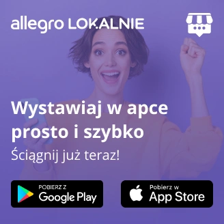 Sprzedawaj szybko, kupuj wygodnie z apką Allegro Lokalnie